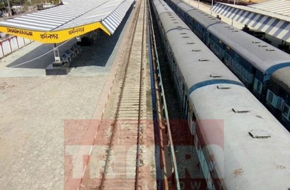 Train services halt across Tripura